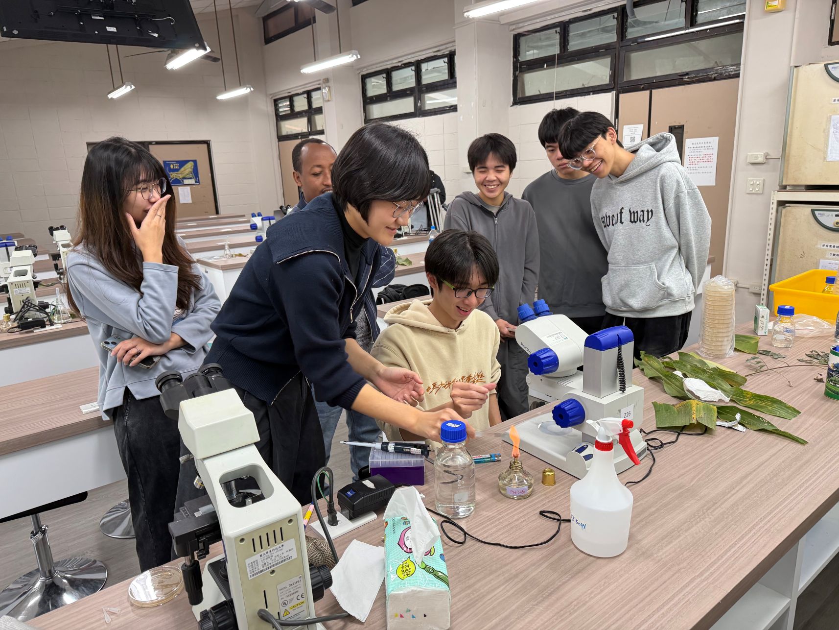 Lab training photo